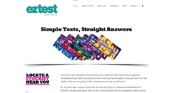 Desktop Screenshot of ez-test.com.au