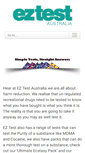 Mobile Screenshot of ez-test.com.au